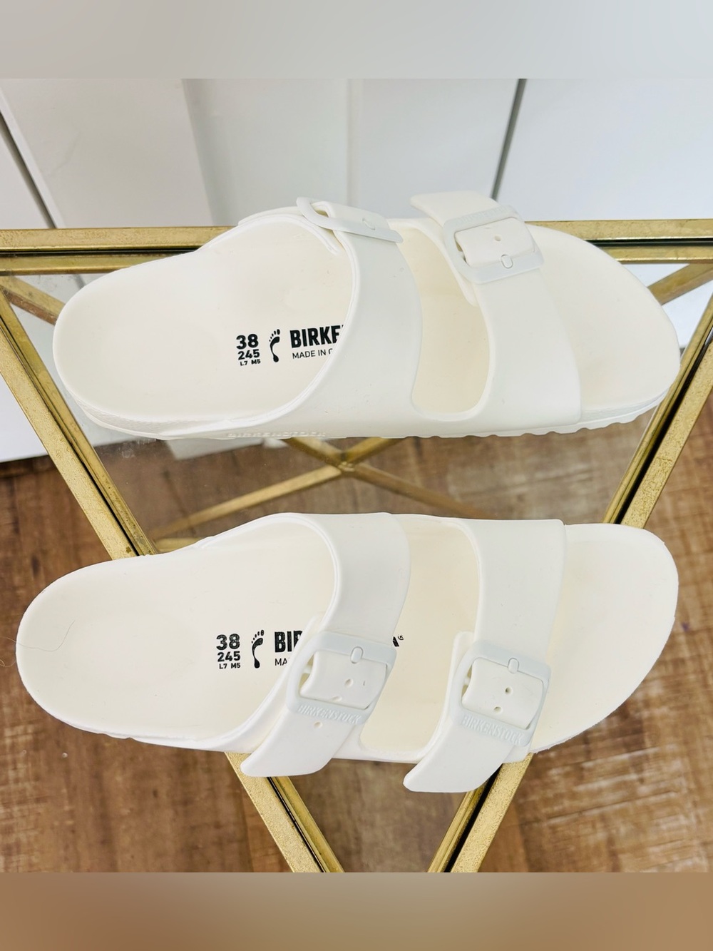 Birkenstock Arizona Eva Sandal white size 38